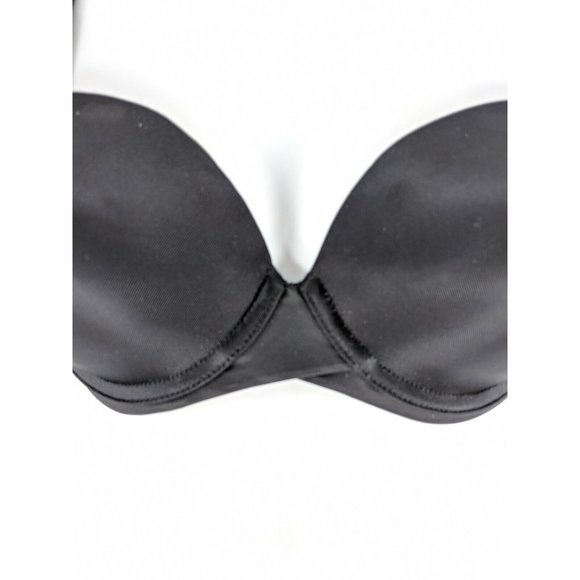 Maidenform Bra Sz 34D Love My Lift Push Up Multi Way Strapless Black - Picture 3 of 8